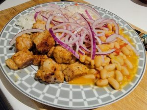 Haricots blancs mijotés