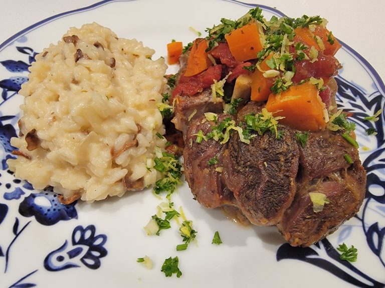Osso bucco de veau et gremolata