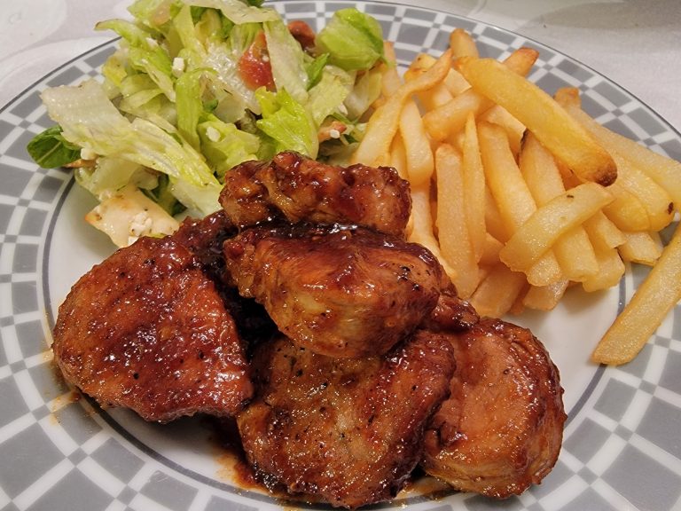 Sauce barbecue fumée aux pommes