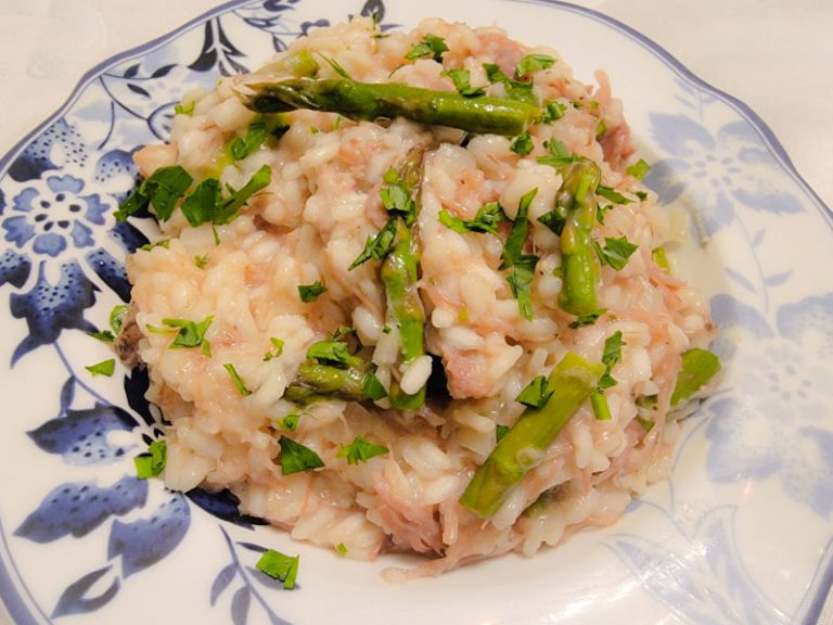 Risotto aux canard et asperge