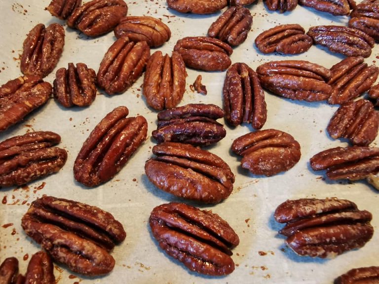Pacanes caramélisées à l&rsquo;érable