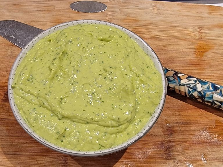 Sauce crémeuse à l&rsquo;avocat