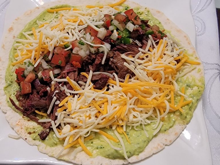 Tacos au boeuf effiloché