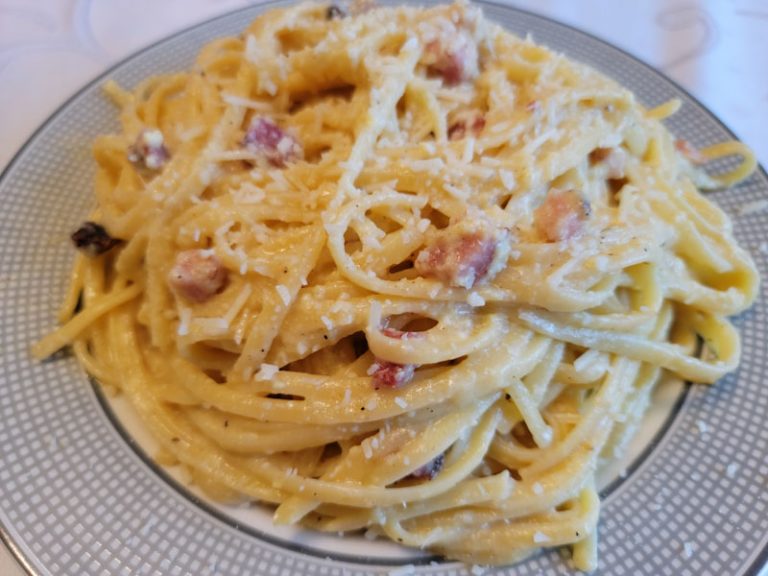 Linguine alla carbonara