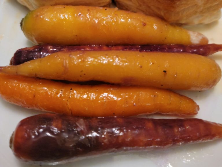 Carottes nantaises glacées au miel