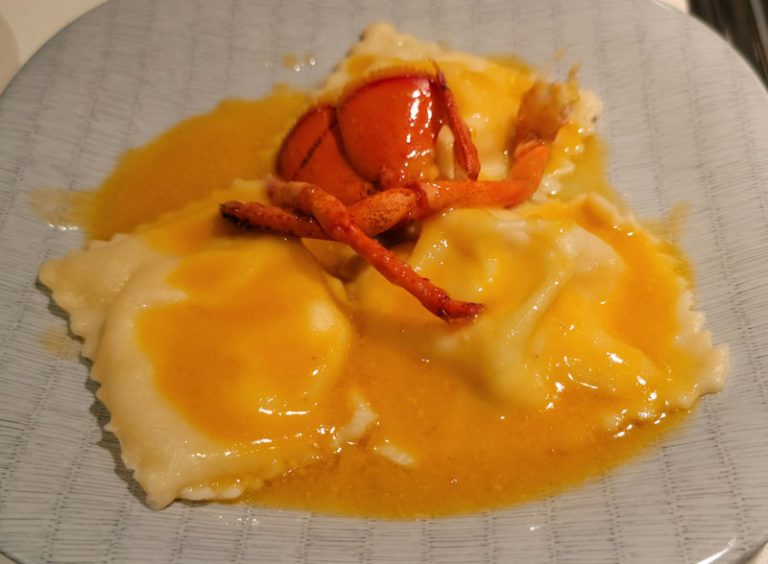 Raviolis au homard