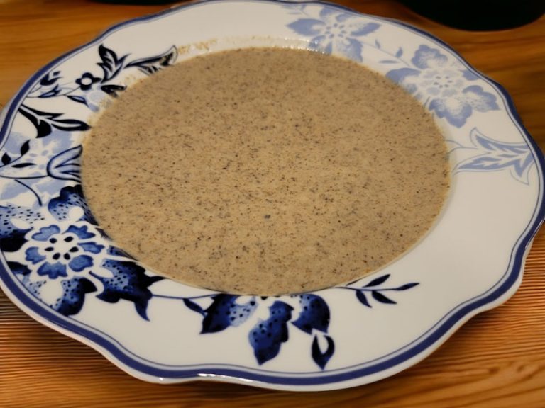 Crème de champignons