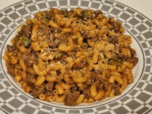macaroni au boeuf