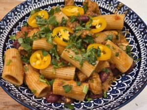 Rigatonis épicés à la saucisse italienne
